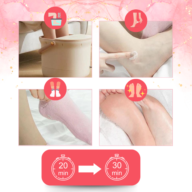 Ayak Nemlendirici Jel SPA Çorabı - Yumuşatıcı Jel Kaplama - 2